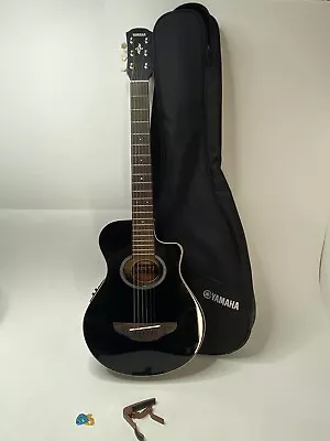 Yamaha APXT2 3/4 Thinline Acoustic-Electric Cutaway Guitar Black • $150