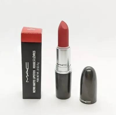 MAC Retro Matte Lipstick RUBY WOO Red - 0.1 Oz / 3 G (Full Size)  • $19.95