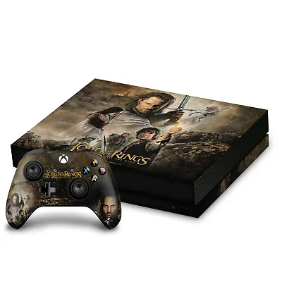 Lotr The Return Of The King Posters Vinyl Skin Decal For Xbox One X Bundle • £24.95