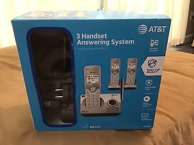 AT&T 3-Handset Cordless Phone Bluetooth Connect To Cell Answering System DL72350 • $29.99