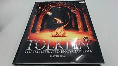 Tolkien - The Illustrated Encyclopedia By Day David Hardback Book The Cheap • £3.49