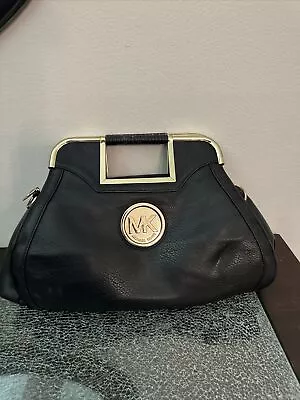 Large Black Michael Kors Handbag • $45