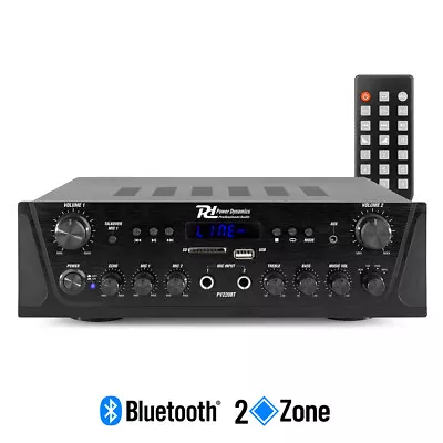 CHOICE PV-BT Multi Room Amplifiers Bluetooth FM USB 2 4 6 Zone Music System • £105