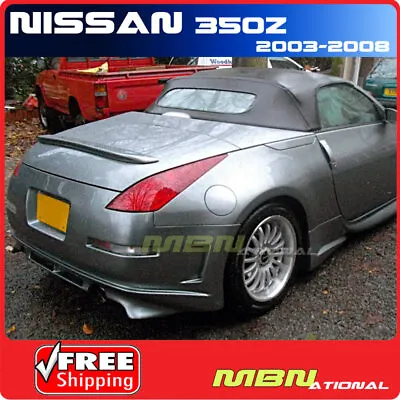 For 03-08 Nissan 350Z Convertible Rear Trunk Spoiler Painted K23 LIQUID PLATINUM • $298.41