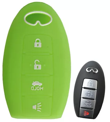 Key Cover Keyless Entry Remote Fob Rubber Fits Infiniti Q60 Q50 QX56 M35 G35 FX  • $8.99