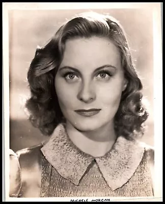 Hollywood Beauty MICHELLE MORGAN STUNNING PORTRAIT CLOSE-UP 1940s ORIG Photo 777 • $50.39