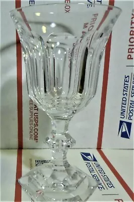 $32.99 • Buy Val St Lambert Metternich Tcpl 6-5/8  Tall Water Goblet Glass