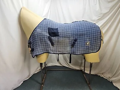 £9.99 • Buy Used 5'3 Derby House Waffle Cooler Horse Rug #B06278