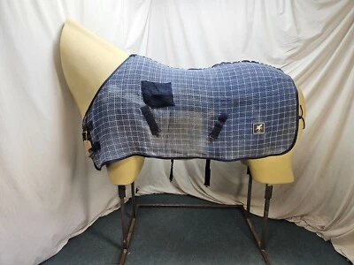 £9.99 • Buy Used 5'3 Derby House Waffle Cooler Horse Rug #B06278