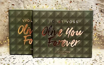 2x~VIOLET VOSS~Olive You Forever~Eye Shadow Palettes~12 Shades Ea~Full Size~NIB~ • $16.99