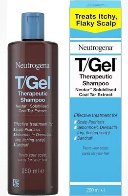 Neutrogena T-Gel Therapeutic Shampoo Against Dandruff - 250 Ml • £10.99