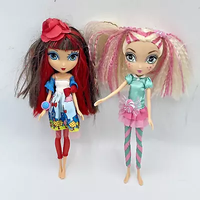 Lot Of 2 Spin Master La Dee Da Dolls Cyanne As Peppermint Pose & City Girl • $17.21