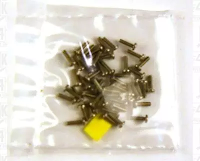 Miniature Hardware Parts Pack 50 Small Stainless Machine Screws 0-80 X 7/32 • $5.64