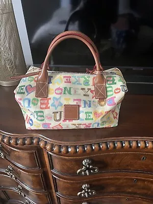 Vintage Dooney & Bourke Graffiti Satchel • $60