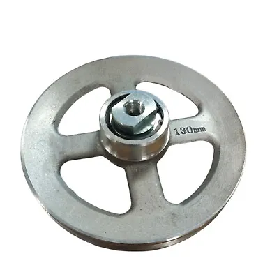Aluminum 130mm Pulley For Industrial Sewing Machines Clutch Motors NEW • $7.67