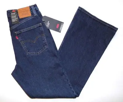 *LEVI'S* Women's *NEW* Premium 70s High Flare Jeans 28 W X 32 L 8/10 Blue Flares • £49.45