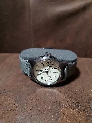 Bulova Military Vintage Stainless Steel Automatic Men's Watch 98A307 - NWT • $185