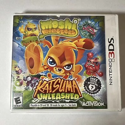 MOSHI MONSTERS Katsuma Unleashed Nintendo 3DS BRAND NEW • $8.08