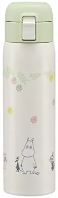 Skater Moomin Thermal/cold Stainless Steel Mug Bottle 480ml One-touch Open JAPAN • $57.94