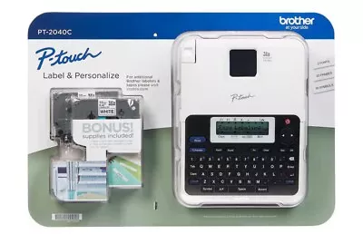 Brother PT-2040C Label Maker With Supplies Free Shipping In USA • $42.99