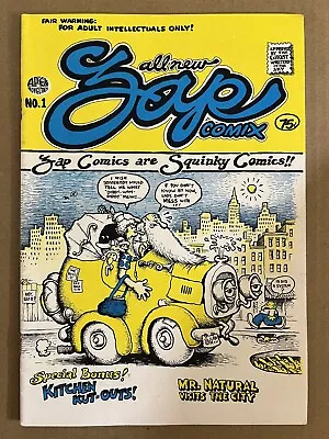 Zap Comix #1 | VF 6th Printing | R Crumb 1968 Apex Novelties | Combine Shipping • $39.95