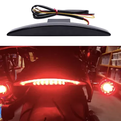 Motorcycle LED Rear Fender Edge Brake Tail Light For Harley Breakout Bobber 12V • $17.25