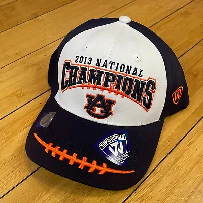 NWT NCAA Auburn University Football 2013 National Champions Top Of The World Adj • $18.88