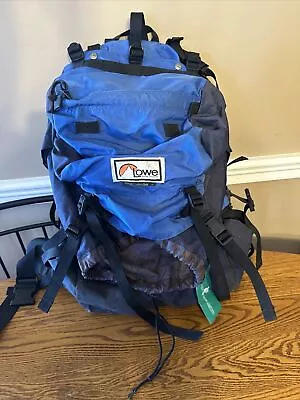 Vintage Lowe Alpine Systems Special Expedition S Hiking Backpack Blue • $83.99