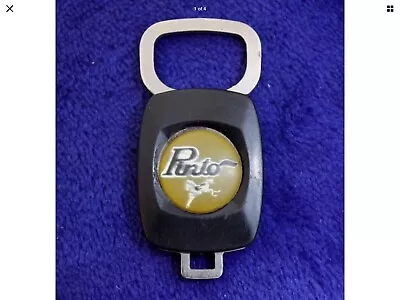 Vintage Ford Pinto Key Ring Key Chain Accessory FoMoCo Blue Oval • $9.95