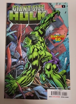 🔑giant-size Hulk #1 04/17/2024 Nm-/vf+ 1st Appearance Patchwork Marvel Comics  • $9.99