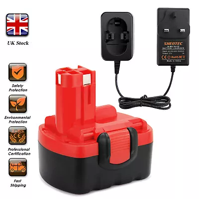 £24.91 • Buy 14.4V 3500mAh Ni-MH Battery/Charger For Bosch BAT038 BAT040 PSR1440 15614 1661