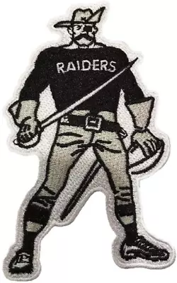  (1) NFL OAKLAND RAIDERS Vintage Man Patch Iron On • $5.99