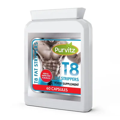 T8 Fat Burners Pills Strong 100% Legal Slimming / Diet / Weight Loss STRONG T5 • £6.95