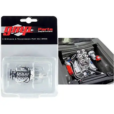 GMP 1/18 Scale Model Engine And Transmission Replica Injected 383 Small Block • $33.79