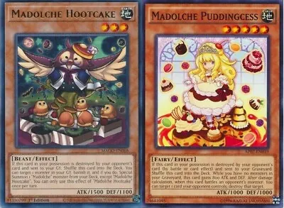 Yugioh Madolche Budget Deck - Puddingcess - Hootcake - 51 Cards - NM • $34.21