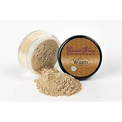 WARM FOUNDATION Mineral Makeup (5g Jar) Matte Loose Powder Bare Face Cosmetics • $7.15