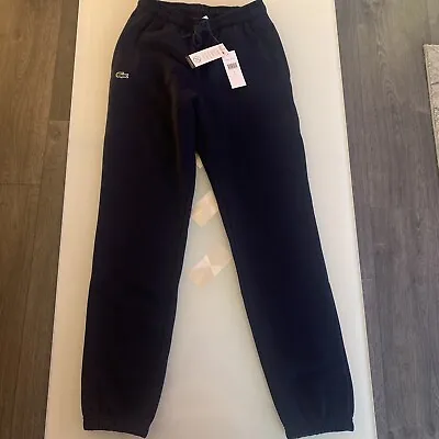 £35 • Buy 100% GENUINE LACOSTE JOGGING TRACKSUIT BOTTOMS,BLUE,Rrp £75,SIZE-XTRA SMALL…