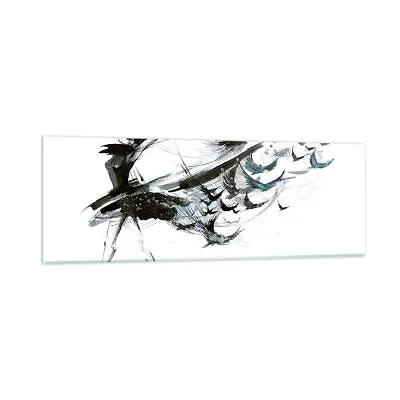 Glass Print 90x30cm Wall Art Picture Dance Woman Ballet Activity Small Artwork • £65.99