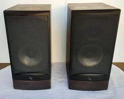 Infinity RS3 Bookshelf Speakers - Black Reference Series 125W Vintage • $159.48