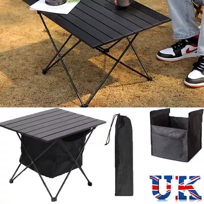 £17.98 • Buy Camping Folding Tables With Storage Bag Lightweight For Outdoor Picnic BBQ Beach
