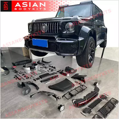 For SUZUKI JIMNY JB74W 2018+ G CLASS BRS CONVERSION BODY KIT FRONT BUMPER HOOD • $3799