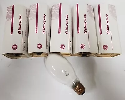 5 Ge R250 250-watt Mercury 32127 Hr250dx37 H37 Ballast Soft White Lamps Nos • $60