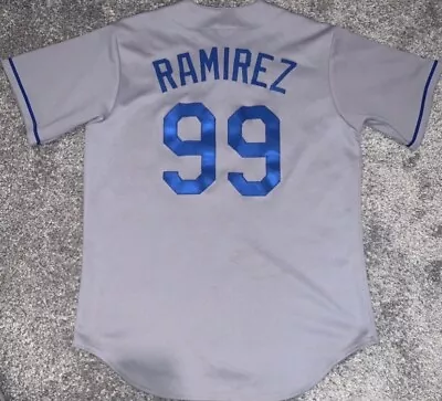 Los Angeles Dodgers Manny Ramirez #99 Majestic Baseball Jersey Mens Medium • $89.99