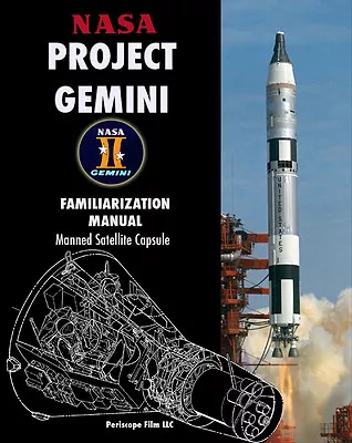 NASA PROJECT GEMINI SPACE CAPSULE FLIGHT MANUAL BOOK   Space Flight  Spacecraft • $39.95
