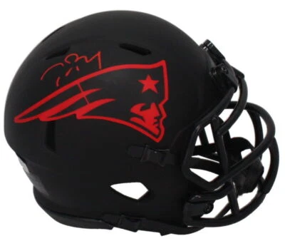 $207.50 • Buy Tom Brady Autographed New England Patriots Eclipse Speed Mini Helmet Fanatics