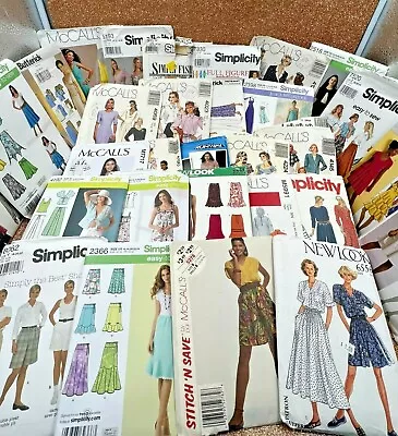 New Simplicity McCalls Vogue Sewing Patterns: Plus-Size Clothing + Free Shipping • $10.99