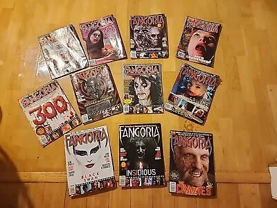 FANGORIA Horror Magazine Lot Of 11 Alice Cooper Insidious Crazies 300 • $20.86