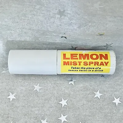 Lemon Mist Spray — EMPTY VINTAGE BOTTLE (Collinsware / Collins Brothers Inc.) • $2.69