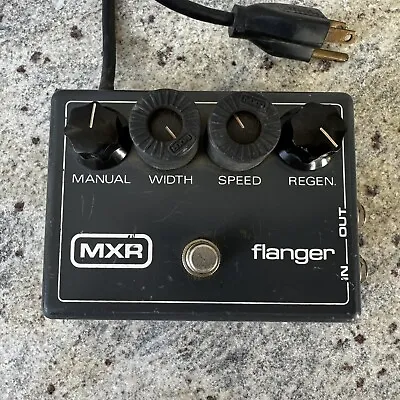 MXR Flanger MX-117 Guitar Effects Pedal Vintage 1979 - AC POWERED • $249