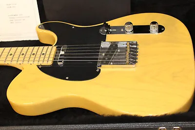 G&L USA 2014 ASAT Classic Butterscotch Blonde Electric Guitar With Case And Cert • $1299